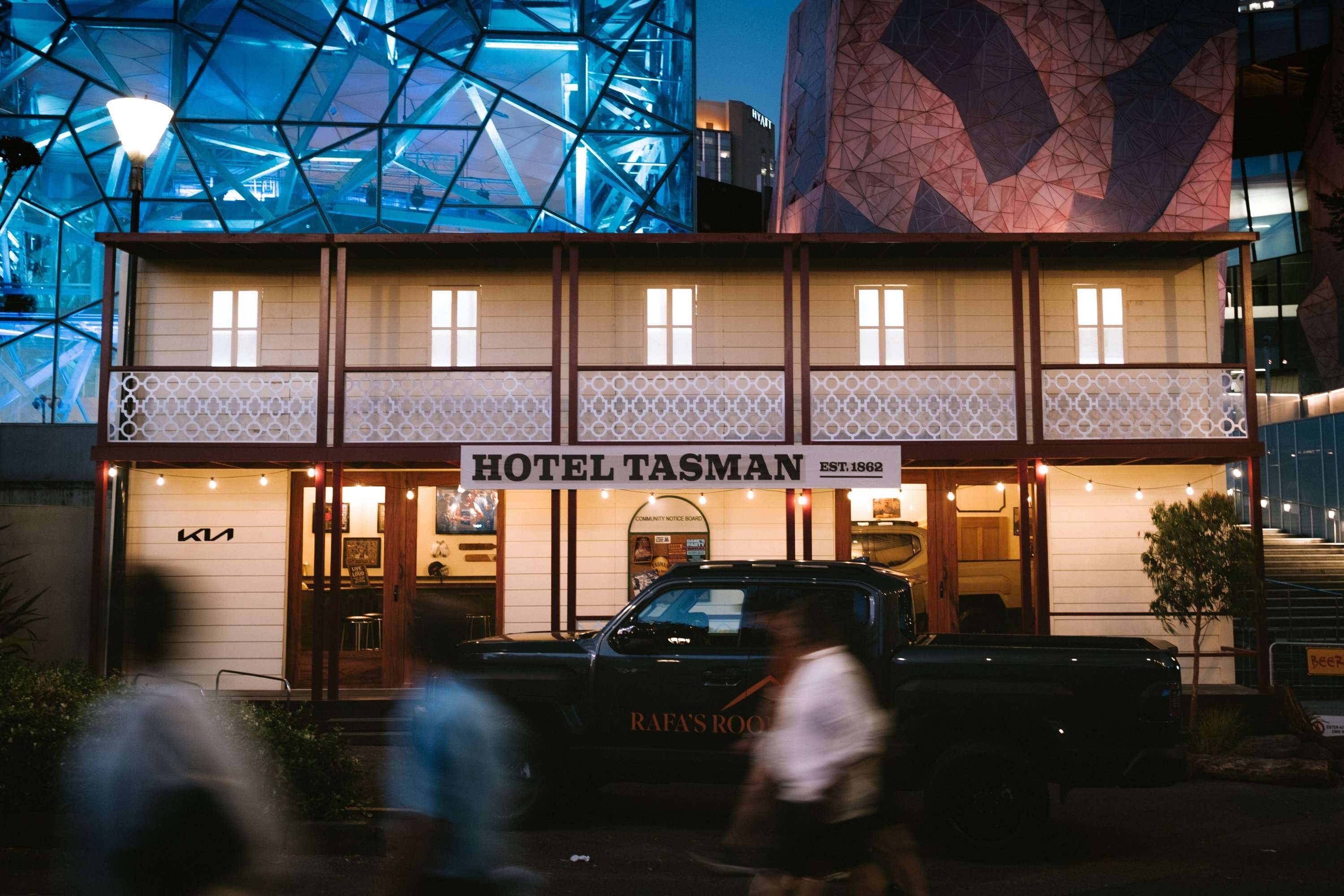 Inside Kia’s Hotel Tasman Experience